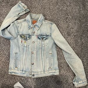 Fitted light Jean color Jean jacket
